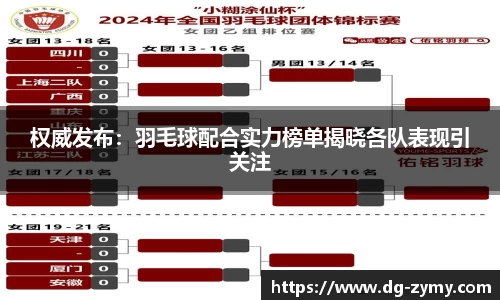 权威发布：羽毛球配合实力榜单揭晓各队表现引关注